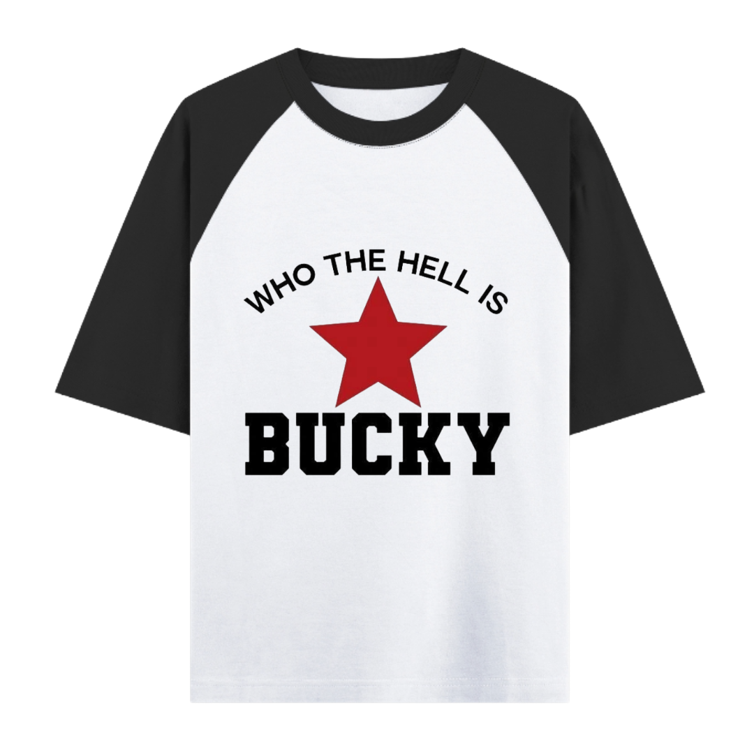 BUCKY Rebel Varsity Unisex Oversized Raglan