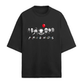Horror Friends Graphic Unisex Oversized Standard T-Shirt
