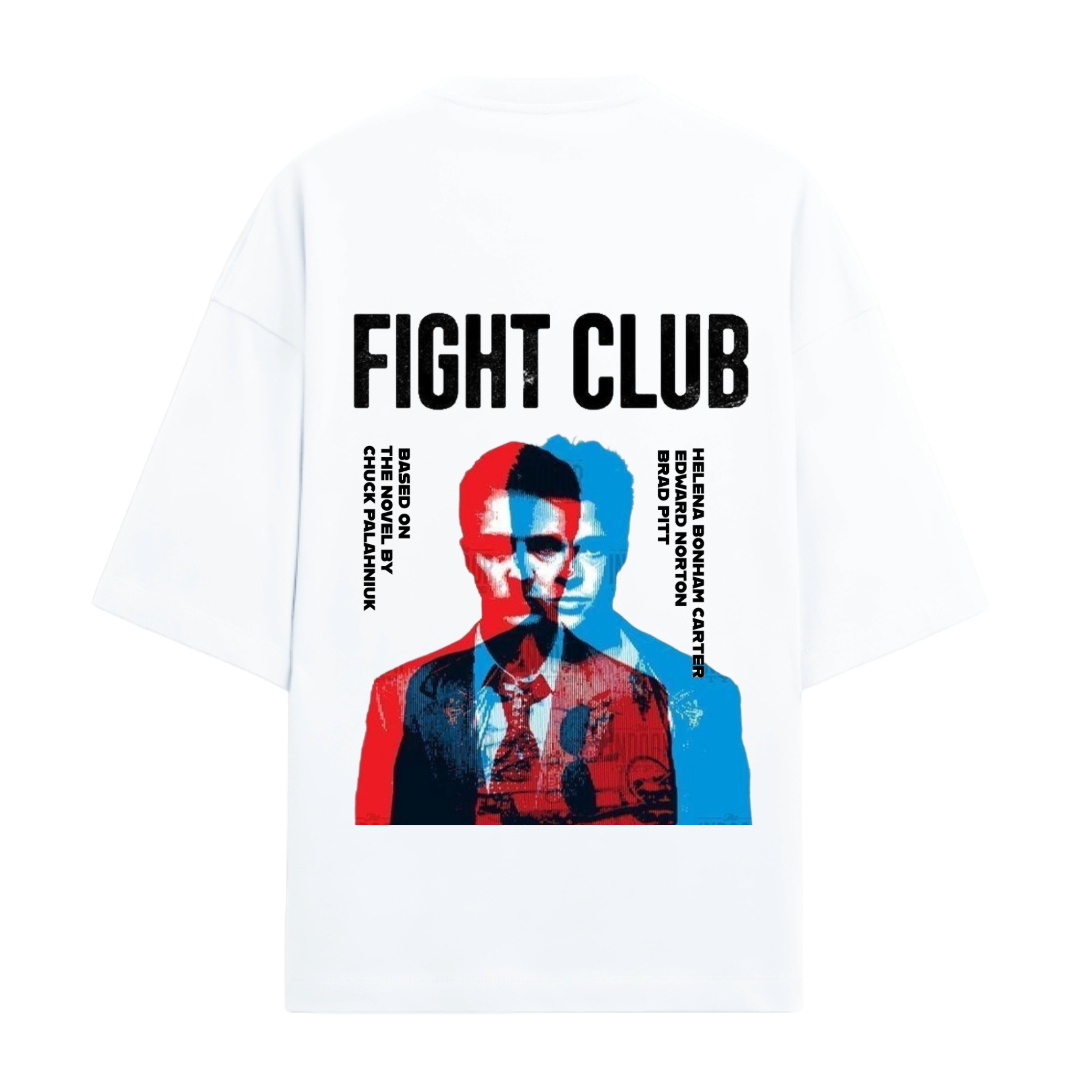 Fight Club Graphic Unisex Oversized Standard T-Shirt
