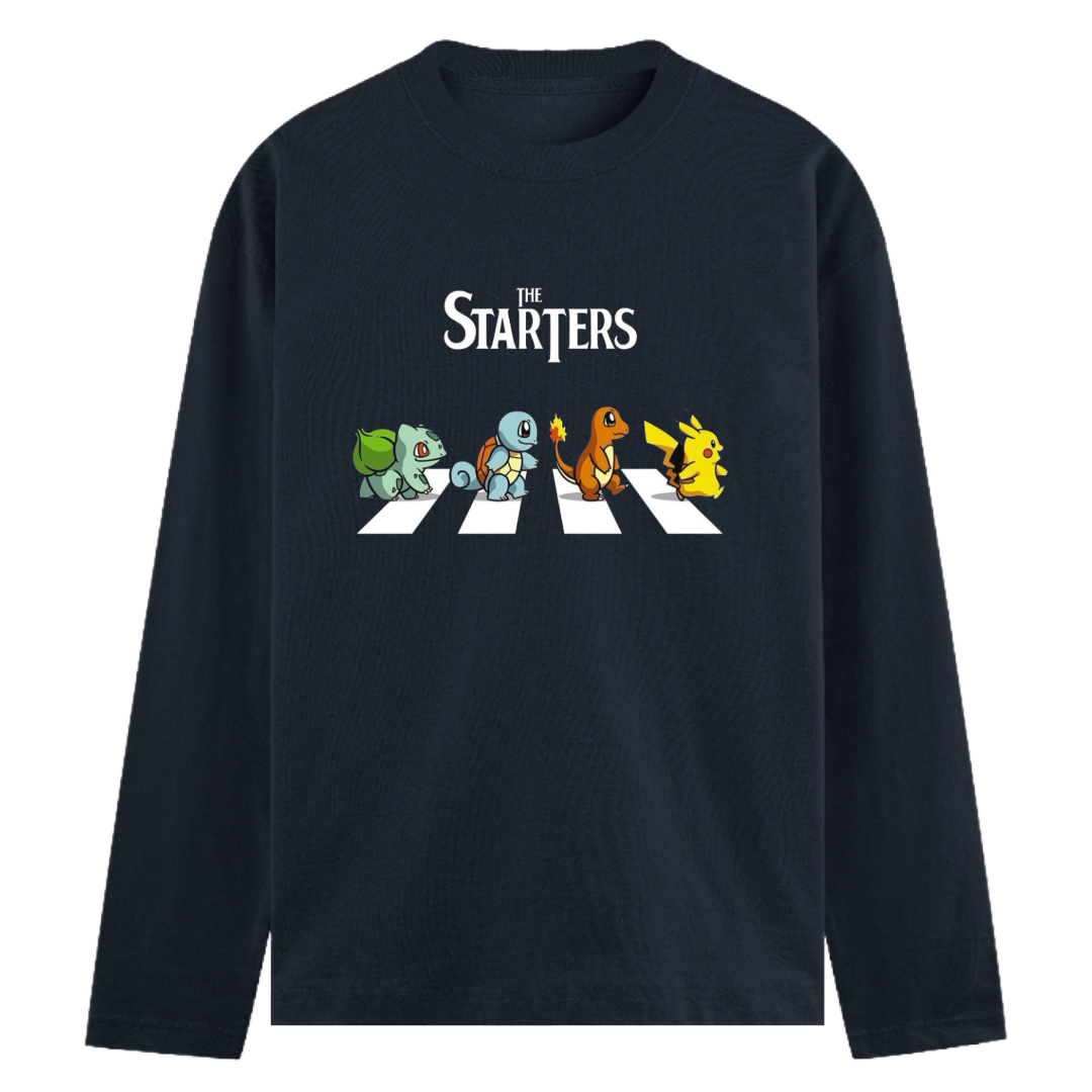 The Starters Pokemon Men's Full Sleeve T-Shirt