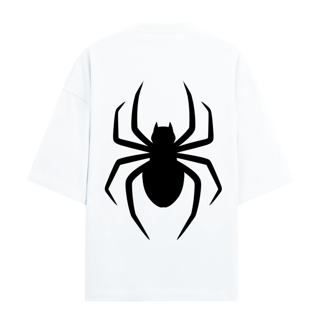 Spider Web Unisex Oversized Tee